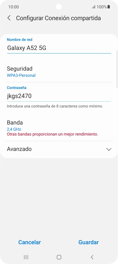Pulsa en el campo bajo 