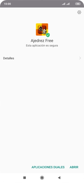 Pulsa la tecla de inicio para terminar y regresar a la pantalla de inicio. Pulsa la tecla de inicio para terminar y regresar a la pantalla de inicio.