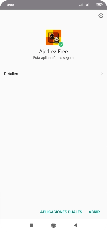 Pulsa la tecla de inicio para terminar y regresar a la pantalla de inicio. Pulsa la tecla de inicio para terminar y regresar a la pantalla de inicio.