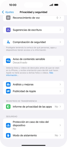 Pulsa Aviso de contenido sensible.
