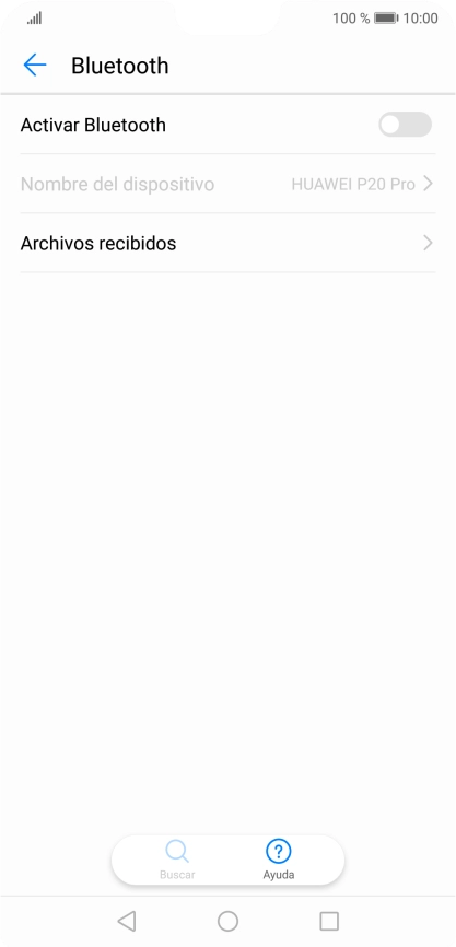 Pulsa el indicador junto a 