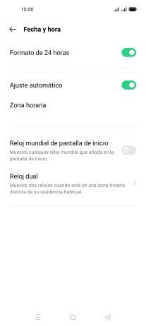 Pulsa la tecla de inicio para terminar y regresar a la pantalla de inicio.