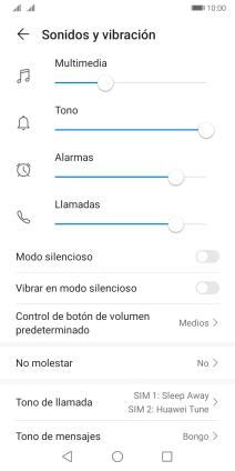 Pulsa la tecla de inicio para terminar y regresar a la pantalla de inicio.
