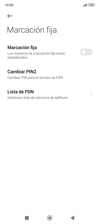 Pulsa el indicador junto a 