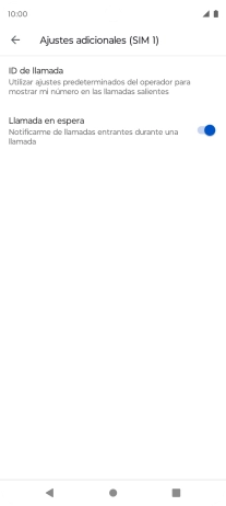 Pulsa el indicador junto a 