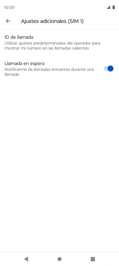 Pulsa el indicador junto a 