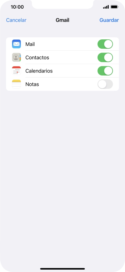 Si aparece en la pantalla esta imagen, tu cuenta de correo electrónico ha sido reconocida y configurada automáticamente. Sigue las indicaciones de la pantalla para introducir más información y terminar la configuración.