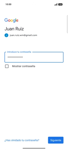Pulsa Siguiente.