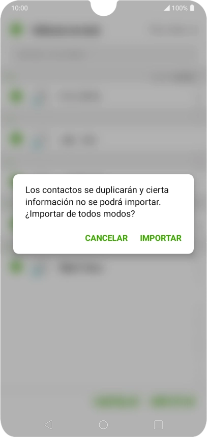 Pulsa IMPORTAR.
