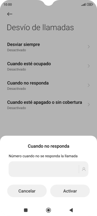 Introduce +34600132000 y pulsa Activar.
