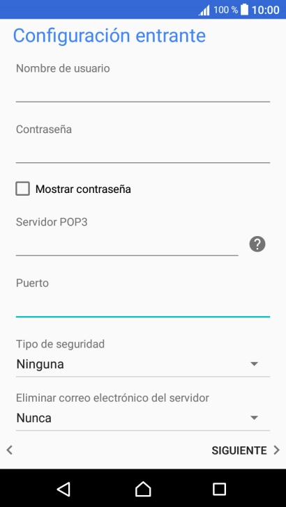 Pulsa la lista desplegable bajo 