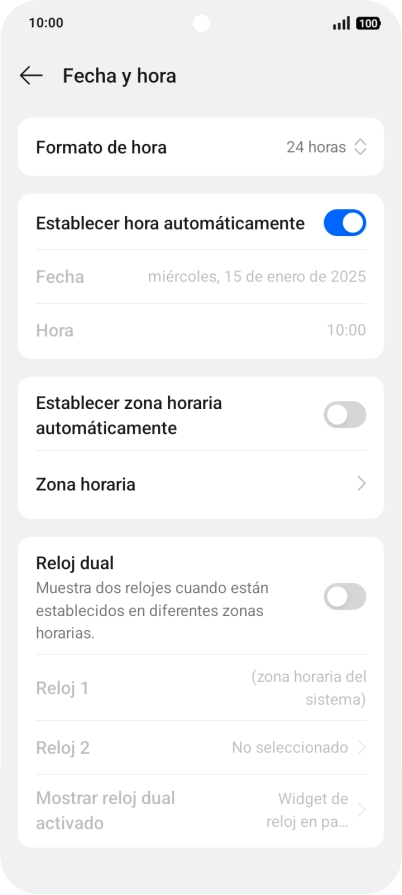 Pulsa el indicador junto a 