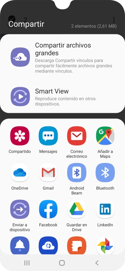 Pulsa Guardar en Drive.