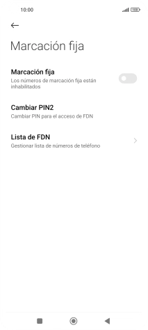 Pulsa el indicador junto a 