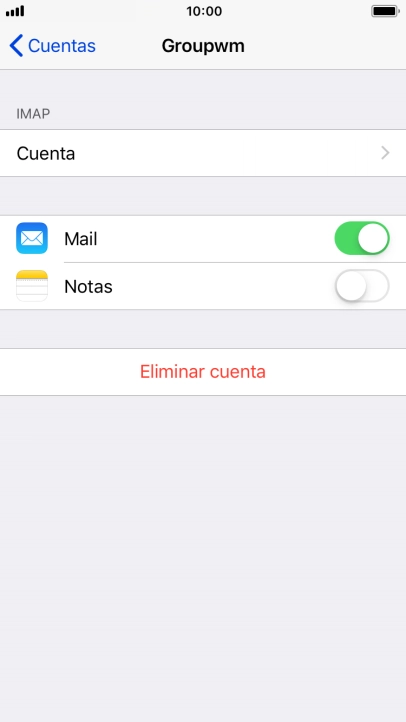Pulsa Cuenta.