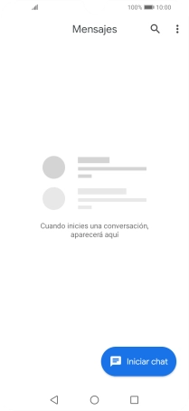 Pulsa Iniciar chat.