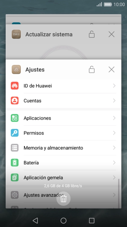 Pulsa la tecla de aplicaciones. Pulsa la tecla de aplicaciones.