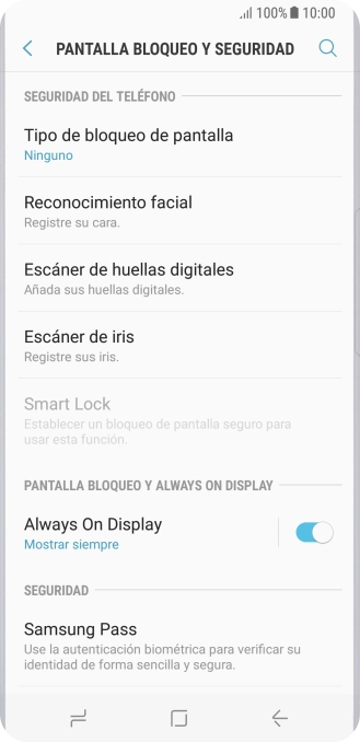 Pulsa la tecla de inicio para terminar y regresar a la pantalla de inicio.