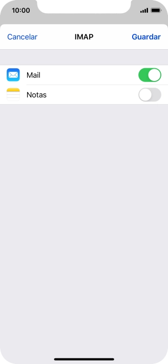 Pulsa Guardar. Ahora se ha configurado tu cuenta de correo electrónico. Si deseas seleccionar más ajustes del servidor de correo de entrada o de salida, continúa con los pasos siguientes.