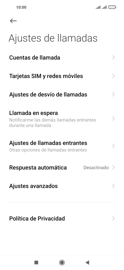 Pulsa Ajustes avanzados.