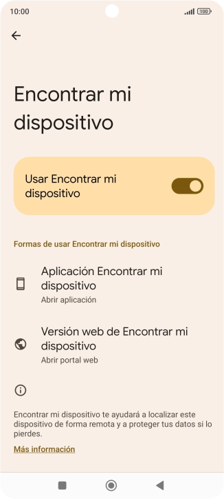 Pulsa la tecla de inicio para terminar y regresar a la pantalla de inicio.