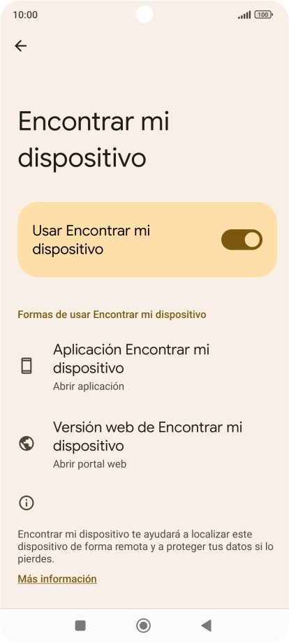 Pulsa la tecla de inicio para terminar y regresar a la pantalla de inicio.