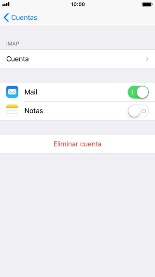 Pulsa Cuenta.