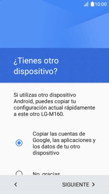 Pulsa SIGUIENTE.