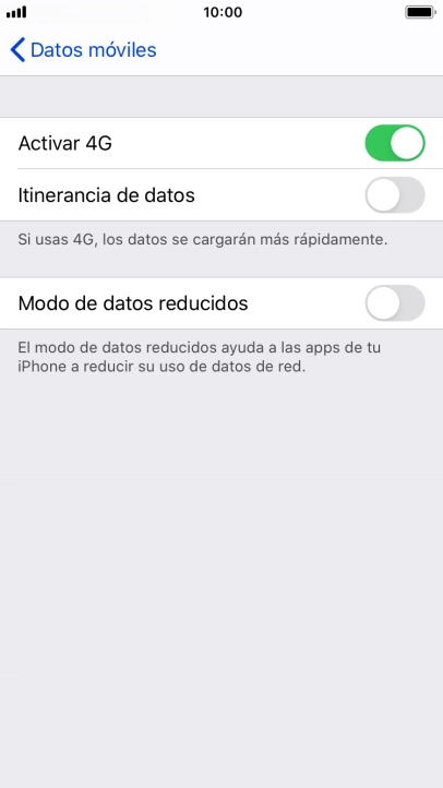 Pulsa el indicador junto a 