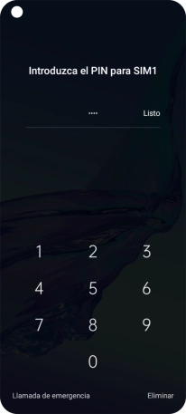Si lo solicita el teléfono, introduce el código PIN y pulsa Listo.