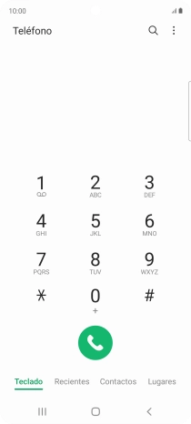 Pulsa el icono de menú.
