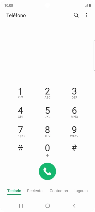Pulsa el icono de menú.