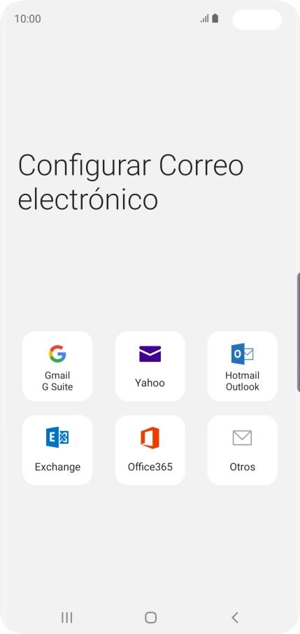 Pulsa Otros.