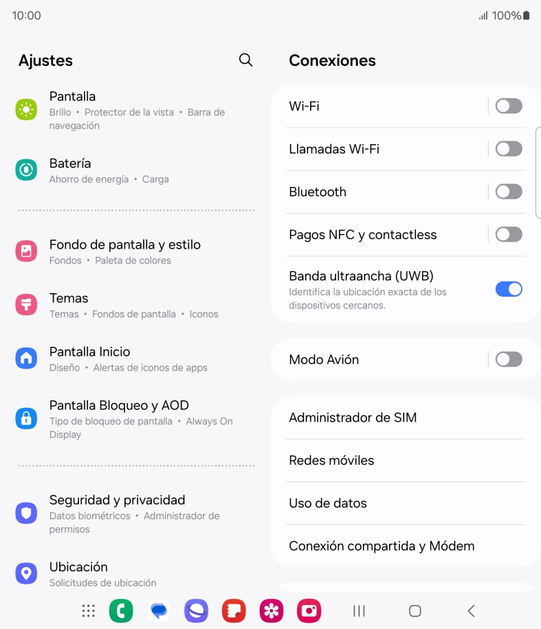 Pulsa Pantalla Bloqueo y AOD.
