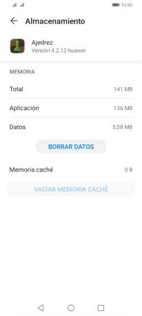 Pulsa la tecla de inicio para terminar y regresar a la pantalla de inicio.
