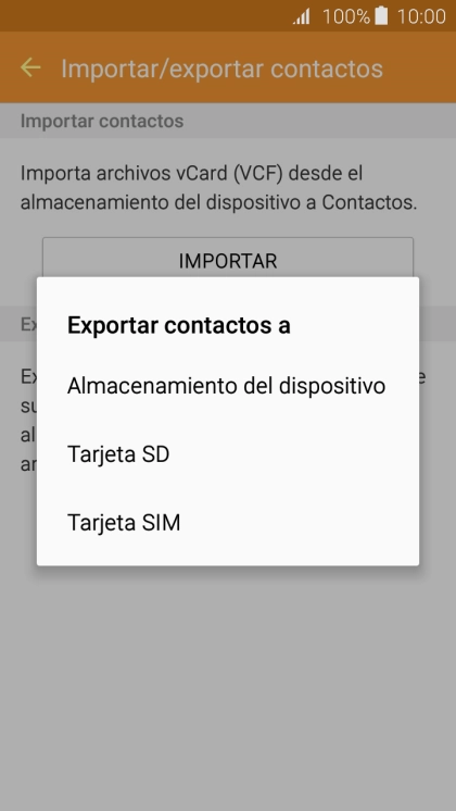 Pulsa Tarjeta SIM.