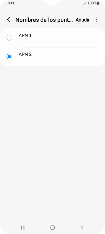 Pulsa la tecla de inicio para terminar y regresar a la pantalla de inicio.