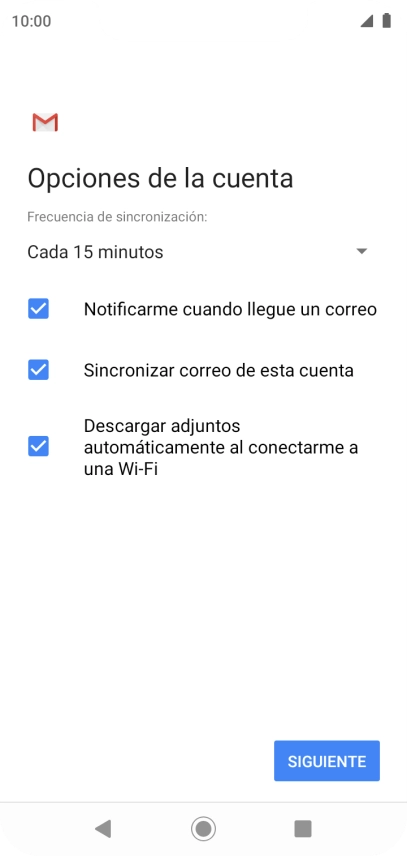 Pulsa la lista desplegable bajo 