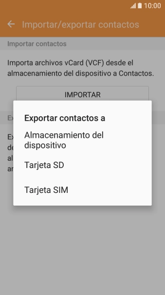 Pulsa Tarjeta SIM.