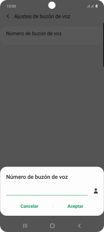 Introduce 22177 y pulsa Aceptar.