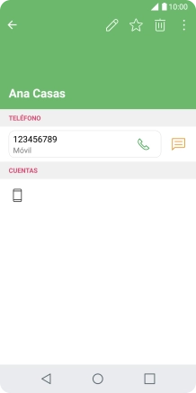 Pulsa la tecla de inicio para terminar y regresar a la pantalla de inicio.