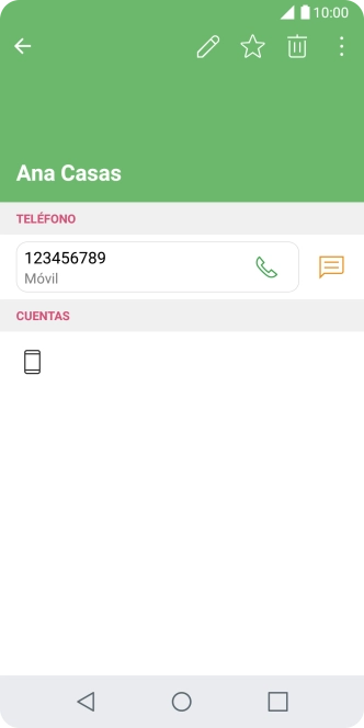 Pulsa la tecla de inicio para terminar y regresar a la pantalla de inicio.