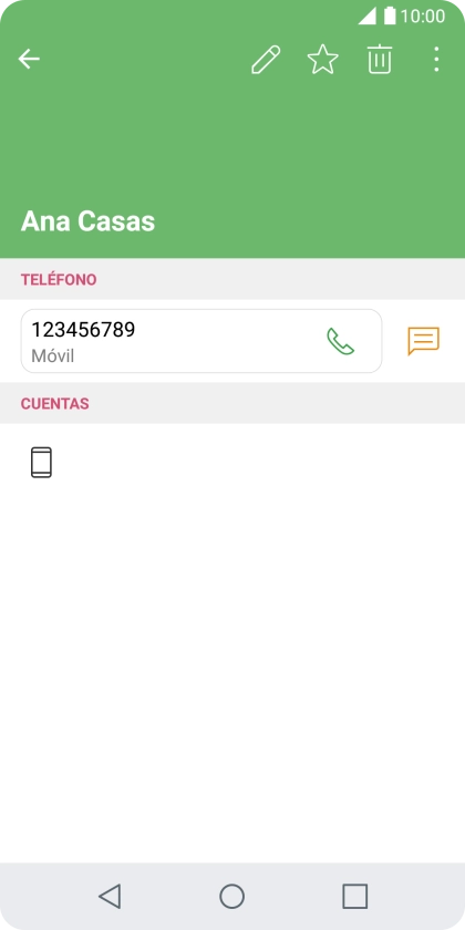 Pulsa la tecla de inicio para terminar y regresar a la pantalla de inicio.