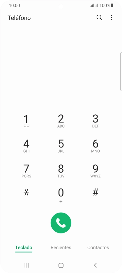 Pulsa el icono de menú.