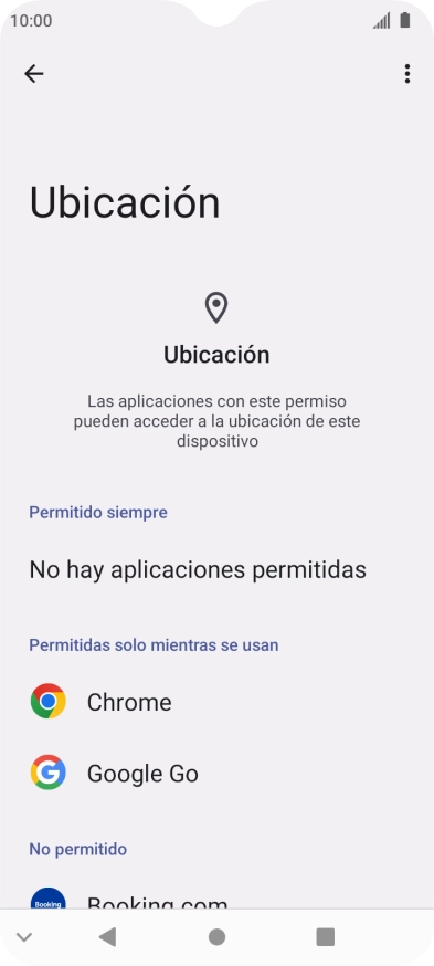 Pulsa la app deseada.