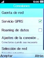 Selecciona Cuenta de red.