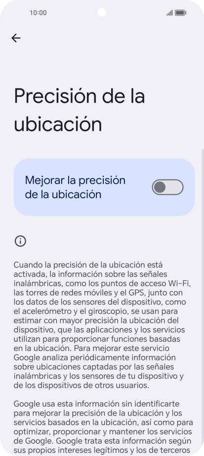 Si pulsas el indicador junto a 