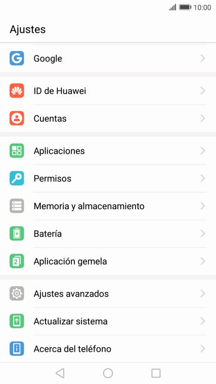 Pulsa Batería.