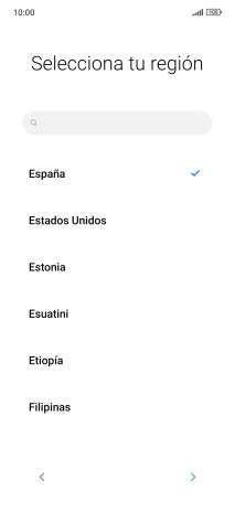 Pulsa el país o el área deseados. Pulsa el país o el área deseados.
