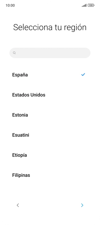 Pulsa el país o el área deseados. Pulsa el país o el área deseados.